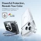 ESR Classic Hybrid Kickstand MagSafe vāciņš iPhone 17 Pro caurspīdīgs
