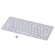 Bezvadu tastatūra Smart TV, sudraba