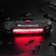 Rockbros A54BK aizmugurējais velosipēda lukturis, 100lm, melns