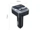 FM MP3 Transmiters ar Bluetooth 5.3, 2x USB-C un SD kartes atbalstu