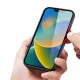 Dux Ducis Fino vāciņš iPhone 14 Plus ar neilona apdari, melns