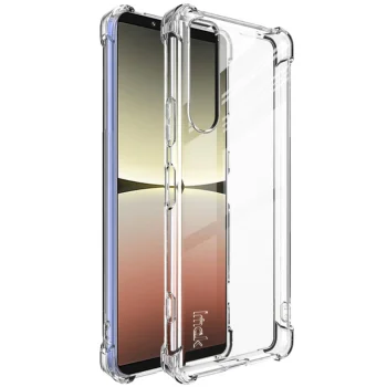Sony Xperia 5 IV IMAK Soft TPU Case Shock-Absorbing Protection Cover, Transparent | Telefona Vāciņš Maciņš...