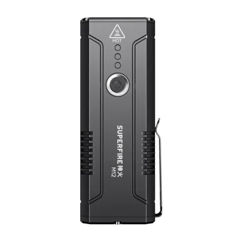 Lukturītis Superfire M12, 8000 lm, IP44, USB-C