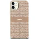 DKNY iPhone 11 / Xr vāciņš IML Mono & Stripe MagSafe, rozā