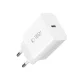 Tech-Protect NC20W tīkla lādētājs 20W ar USB-C / Lightning kabeli 100 cm, balts