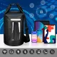 WNA-15L ūdensnecaurlaidīga soma 15 l ar RFID nodalījumu, melna
