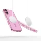 Tech-Protect MagFlex vāciņš Apple iPhone 16, Caurspīdīgs/Rozā