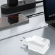 Dudao A29C 65W GaN tīkla lādētājs un USB-C kabelis, balts