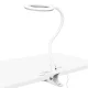 Elegante 2014-2R kosmētiskā lampa ar lupu un galda stiprinājumu