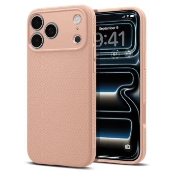 Vāciņš Spigen Liquid Air tālrunim iPhone 18 Pro Max / 17 Pro Max, rozā