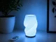 2-in-1 LED RGB galda lampa un vāze ar pulti, Ecru
