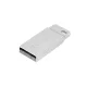 USB zibatmiņa Verbatim Metal Executive 64 GB, sudraba