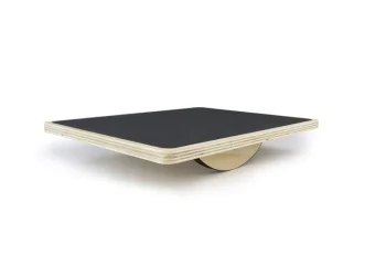 4Fizjo Balansa Līdzsvara Dēlis Platforma Stabilitātes Treniņiem (koka) | Wooden Balance Board Platform