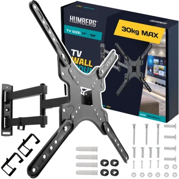 Humberg 588500 TV sienas stiprinājums 17-56 collām, 30 kg