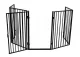 Kamīna Aizsardzība Drošības Žogs Barjera Vārti | Fireplace Fence Guard 5-Panel Baby Safety Gates Protection