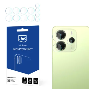 3mk kameras aizsargstikls Xiaomi Redmi Note 14 4G