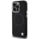 BMW Signature Liquid Silicone MagSafe vāciņš priekš iPhone 15 Pro Max, melns