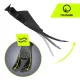 4Fizjo TSUNAMI L/XL (42-47) regulējamas peldēšanas pleznas, pelēkas