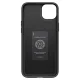 Spigen iPhone 15 vāciņš Thin Fit, melns