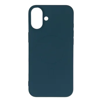 Samsung Galaxy A36 5G vāciņš Liquid Silicone MagSafe, zils