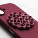 TFO Silicone Stick vāciņš priekš iPhone 15 Pro 6.1\", bordo