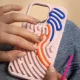 TFO DIY Snake vāciņš priekš iPhone 16 Pro 6,3\", rozā