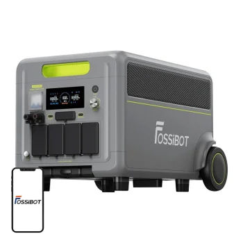Fossibot F7200 7200W 5.2kWh Uzlādes Stacija, Zaļa
