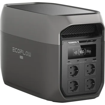 EcoFlow DELTA 3 Max portatīvā uzlādes stacija, 2048 Wh