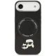 Karl Lagerfeld vāciņš iPhone 17 Air Karl & Choupette Pins MagSafe, melns