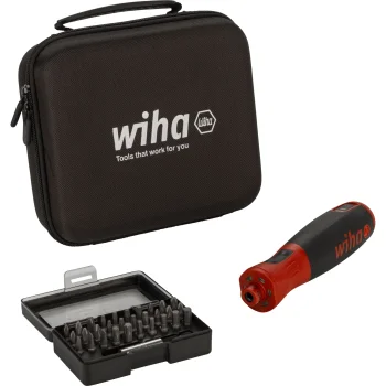 Elektriskais skrūvgriezis Wiha speedE PocketDrive ar 30 uzgaļiem