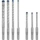Bosch EXPERT SDS plus-7X triecienurbju komplekts, 7 gab. (5-12 mm)