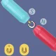Magnētiskie Rotaļu Spēļu Bloki Bumbiņas Stienīši Konstruktors, 84 gab. | Magnetic Magic Blocks Bricks Balls