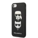 Karl Lagerfeld Saffiano Karl&Choupette Head vāciņš iPhone SE 2022/2020/8/7