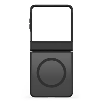 Vāciņš Dux Ducis Yind priekš Samsung Galaxy Z Flip 8 ar MagSafe atbalstu, melns