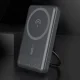 Ārējais akumulators Dudao K28S 5000mAh 20W PD ar MagSafe un statīvu, pelēks