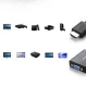 Ugreen HDMI uz VGA adapteris ar micro USB un 3.5mm audio melns (40248)
