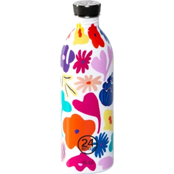 24Bottles Urban Bottle Acqua Fiorita, 1000 ml, Multi-Colour