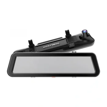 Videoreģistrators spogulī WOLFBOX G900TriPro Cabin 4K + 2.5K + 1080p ar GPS un Wi-Fi