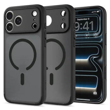 Spigen Ultra Hybrid MagSafe vāciņš iPhone 18 Pro / 17 Pro, frost black