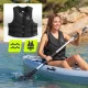 Neoprēna peldveste TSUNAMI Hydrox Pro 50, izmērs M, melna