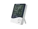 Meteo laika stacija pulkstenis termometrs, hidrometrs | Weather station clock