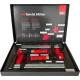 Skrūvspīļu komplekts Bessey TGA25SET-135, 2 gab., 250 x 120 mm, melns/sarkans