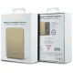 Ārējais akumulators Guess Metal Script Logo MagSafe 3000 mAh 5W, zelta