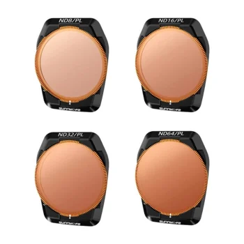 Sunnylife A3S-FI927 ND/PL filtru komplekts dronam AIR 3S, 4 gab.