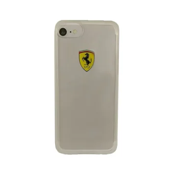 Ferrari FEHCRFP7TR1 vāciņš iPhone 7/8/SE 2020/2022 caurspīdīgs