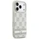 DKNY Checkered with Printed Stripes vāciņš iPhone 17 Pro, bēšs