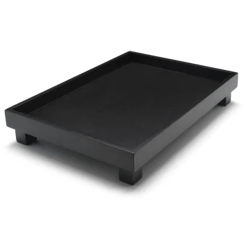 Bredemeijer Isumi bambusa servēšanas paplāte, 350 x 250 x 60 mm, melna