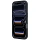 Mercedes Leather with Ring Stand MagSafe vāciņš iPhone 18 Pro Max / 17 Pro Max, tumši pelēks