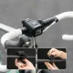 Priekšējais velolukturis ar zvanu Rockbros SKL01 450 lm 120 dB USB-C, melns