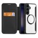 Dux Ducis Samsung Galaxy S24+ atverams vāciņš maciņš grāmatiņa Skin X Pro, melns